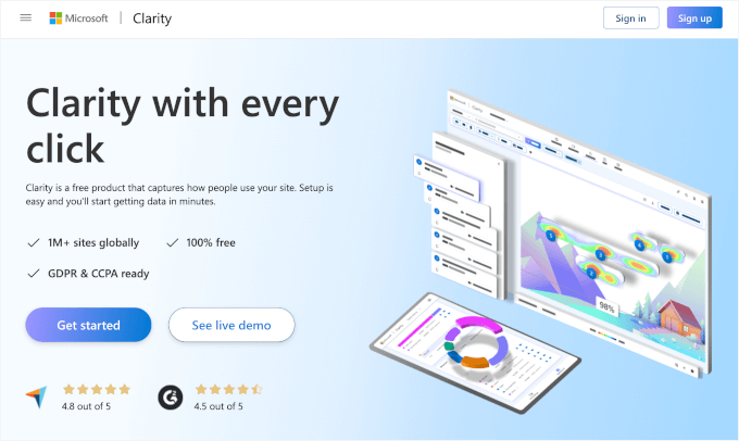 clarity-website