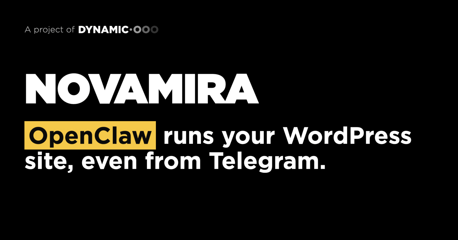 OpenClaw gestionando WordPress incluso desde Telegram